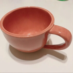 Pottery Barn Pink Mug
